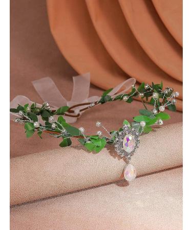 CAKURE Fairy Crown Elf Headpiece - Woodland Tiara for Wedding & Cosplay - Buy Online on GoSupps.com