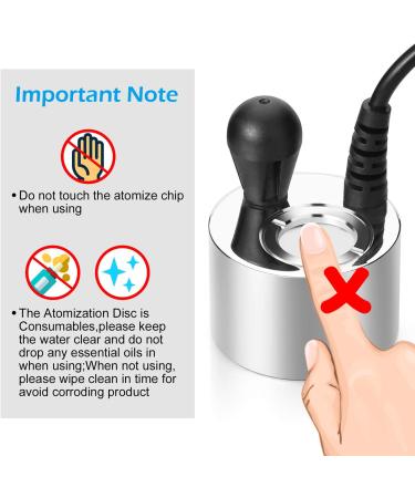 Fitnate Mist Maker Fogger - Aluminum Ultrasound Nebulizer for Fountains Ponds Aquariums & Gardens | Enhance Foggy Effects Worldwide - Buy Online on GoSupps.com