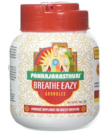 2 X Pankajakasthuri Breathe Eazy Granules Weezing, Asthma 200g X 2 Net.400g