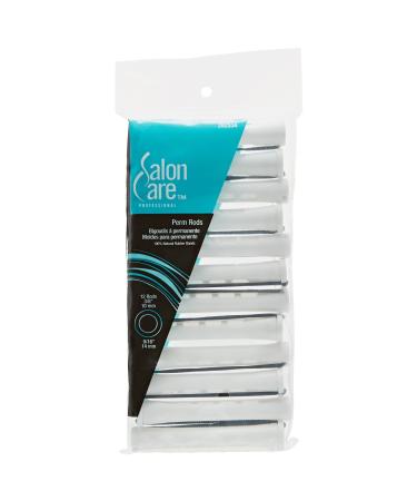Salon Care White Long Curved Perm Rods White