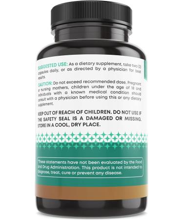 Ancient Bliss Organic Irish Sea Moss Pills - 120 Capsules - Buy Online on GoSupps.com