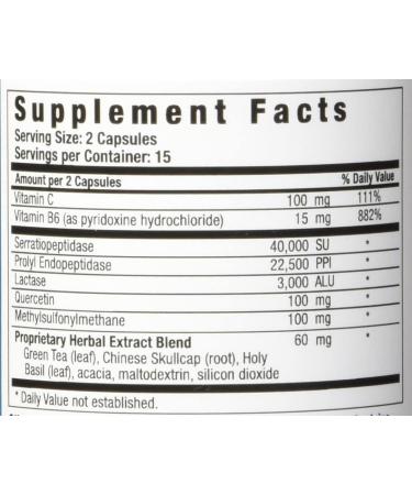 Naturally Vitamins Histame - Food Intolerance Support Supplement (30 Capsules) - Buy Online on GoSupps.com