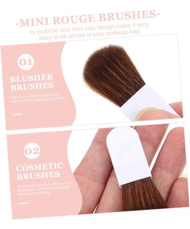 Didiseaon 1 Set Blush Brush Portable Brush Lady Makeup Tools Small Blusher Brush Large Brush Liquid Blush Portable Powder Brush Handle Blusher Brush Major Pvc Travel Kit Miss White - Buy Online on GoSupps.com