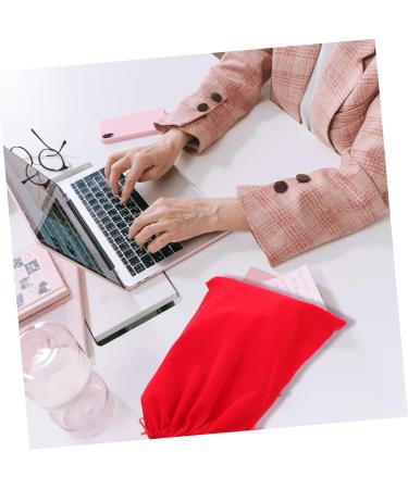 DRESSOOS 3pcs Hair Dryer Storage Bag Drawstring Hair Dryer Bags Dorm Hair Dryer Bags Red Flannel - Buy Online on GoSupps.com