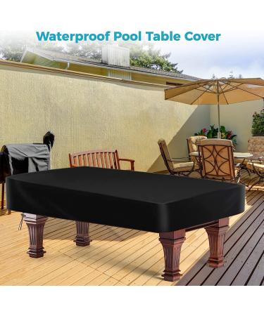 Epicover 8ft Pool Table Cover | Waterproof & UV Protection | Scratch-Resistant | 100 x 56 x 8 inches - Buy Online on GoSupps.com