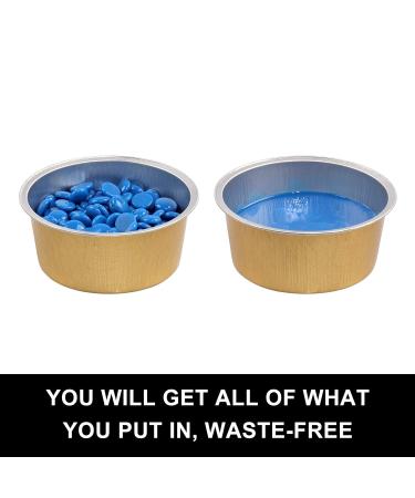Bluezoo Mini Wax Melting Bowl for Brazilian Hard Wax Beads - Pack of 20 Large Pellets - Buy Online on GoSupps.com