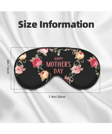 Happy Mother's Day Adjustable Double-Sided Sleep Mask | Soft Eye Covers for Perfect Shading & Reduced Eye Edema - Shop Internationally - Buy Online on GoSupps.com