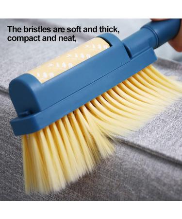 Hand Broom Brush with Roller Lint Sticker - Soft Bristles Pet Hair Cleaner for Clothes Sofa & Car Seats - Size D | International Shipping - Buy Online on GoSupps.com