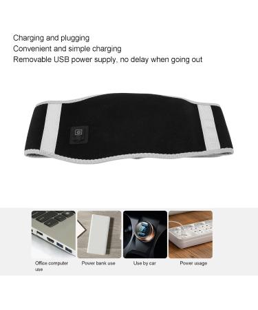 Heating Cushions for Lower Back Pain Relief | Heated Therapy Waist Belt with 3 Heat Settings | 115 x 17 cm - Buy Online on GoSupps.com