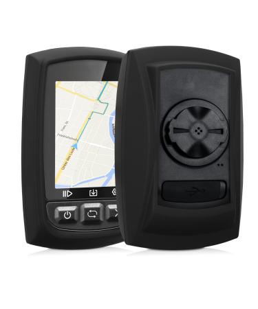 kwmobile case compatible with IGPSPORT iGS50E / iGS50 - Silicone GPS Bicycle Case Protective Cover - in Black