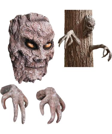 Unique Border Tree Ornament & Creative Bark Face Halloween Makeup Props - Buy Online on GoSupps.com