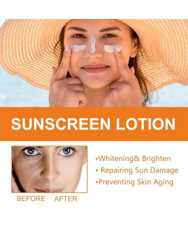 Face Sunscreen SPF 50 SPF 50 Moisturizer Lightweight under Makeup Travel Essentials Summer Essentials Skin Care Sunscreen for Face & Body 2025 - Buy Online on GoSupps.com