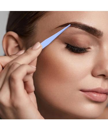 2 Piece Tweezers Stainless Steel Eyebrow Tweezers Anti-Static Sharp Lash Tweezers Classic Tweezer Straight and Curved Tip Tweezer Set for Craft Makeup Tools - Buy Online on GoSupps.com