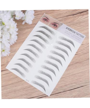 Beavorty 6 Pcs 3d Eyebrow Stickers Makeup Tools Makeup Stickers Eyebrow Stencils Cosmetic Bag Miss Make up - Buy Online on GoSupps.com
