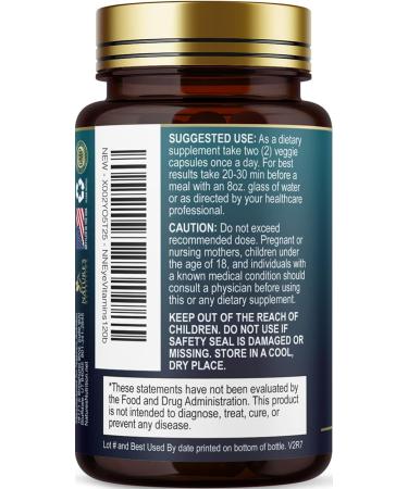 Eye Health Supplement with Lutein, Zeaxanthin, Zinc, Vitamin C & E - 120 Capsules - Supports Vision, Dryness, Eye Strain - Adult Eye Vitamins - Buy Online on GoSupps.com
