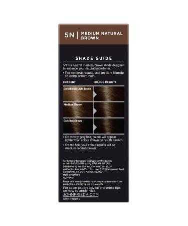 John Frieda Precision Foam Colour 5N Medium Natural Brown - Buy Online on GoSupps.com