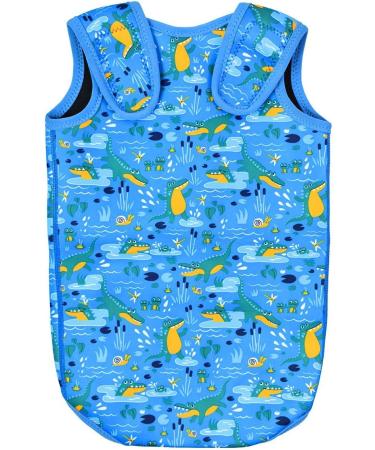 Splash About Baby Wrap Wetsuit Crocodile Swamp 6-18 Months - Shop the Best Baby Swimwear Now! - Buy Online on GoSupps.com