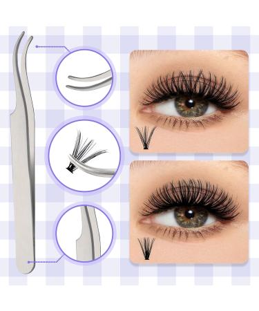 Wendy Lashes 3D Effect Lash Extension Set | 40D & 50D Mixed Eyelash Extensions Kit with Glue | D Curl 12-16mm | International Shipping - Buy Online on GoSupps.com