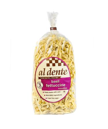 Buy Al Dente Basil Fettuccine - 12oz Bags, Pack of 6 | Premium Pasta Online - Buy Online on GoSupps.com