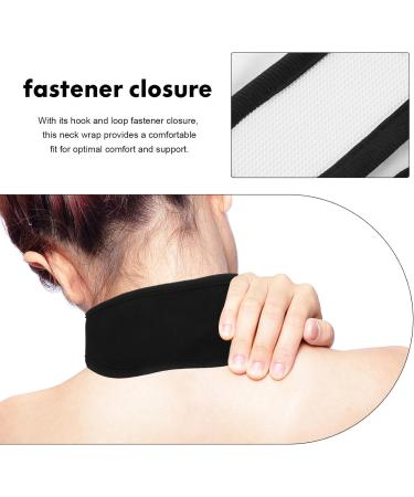 FOMIYES Castor Oil Pack Neck Neck Castor Oil Reusable Essential Oil Pack Black - Buy Online on GoSupps.com