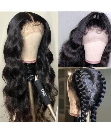 Umeiw 360 Lace Front Human Hair Wig - Body Wave, Pre Plucked Natural Hairline - 18 Inch - Buy Online on GoSupps.com