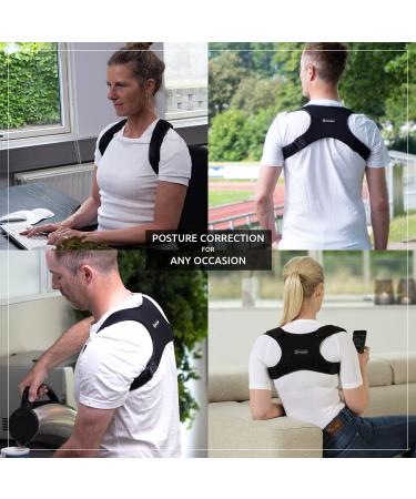 ActivePosture Posture Corrector for Men and Women - Back, Shoulder & Neck Support Brace | Adjustable Strap for Pain Relief - Buy Online on GoSupps.com
