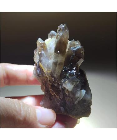 Natural Crystal Rough Minerals s 81.7 Gnatural Tee Topaz Gross Smoky Obelisk Aura Round Vein Home decoring1pc s Decoration - Buy Online on GoSupps.com