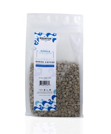 Equator Roasters Guatemalan Green Coffee Unroasted Green Coffee Beans Sustainable Single Origin Coffee Organic Green Coffee with Unique Flavor Profile Specialty Grade Arabica Coffee Beans Guatemalan 454 g (Pack of 1)