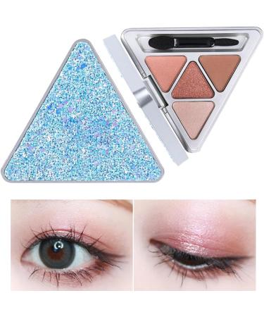 Eyeshadow Palette For Women 4 Colors Glitter Makeup Palette | Pigment Eye Shadow Pallete Waterproof Eye Shadow Colorful Eyeshadow Palette Vibrant Colors Shades Eye Shadow Cosmetics Pochy F403#sunset Country - Buy Online on GoSupps.com