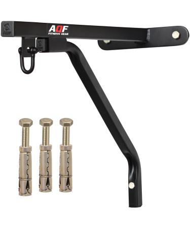 AQF boxing bag bracket steel boxing bag wall bracket with D-shackle vertebrae and fastenings for punching bag Heading box bag holder for mma muay thai training home fitness training equipment - Buy Online on GoSupps.com