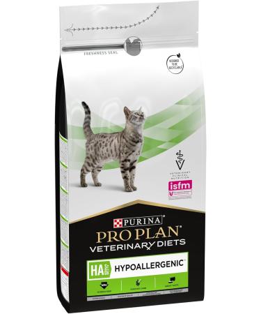 PRO PLAN VETERINARY DIETS HA Hypoallergenic Dry Cat Food 1.3kg Variety 1.3 kg (Pack of 1) - Buy Online on GoSupps.com