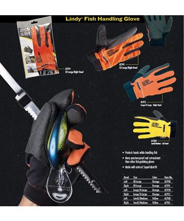 Lindy Fish Handling Glove - Puncture-Proof & Cut Resistant - Large/X-Large - Left Hand - Buy Online on GoSupps.com