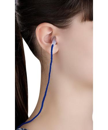 Newgen Medicals Earplugs - Professional Hearing Protection with 29 dB Noise Cancellation 10 Pairs Lamellae Design & Shoulder Cord - Buy Online on GoSupps.com