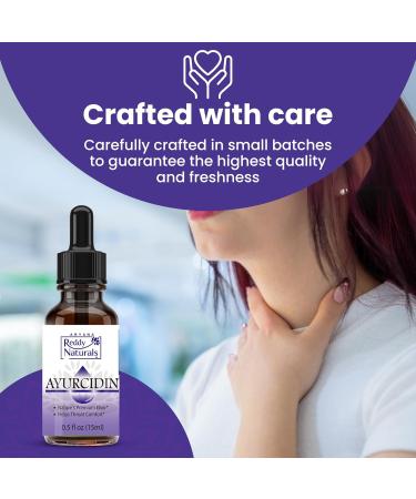 Reddy Naturals Ayurcidin Oil Organic Essential Blend with Cinnamon Clove Black Seed & Vitamin E Natural Aromatic Wellness Formula 0.5 fl oz - Buy Online on GoSupps.com