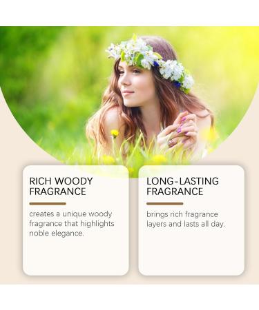 Womens Perfume Intense woody perfume Luxury Hypoallergenic Eau De Parfum Captivating Face Mist Suitable for Casual Wear Perfume Gift for Women 50ml Brown - Buy Online on GoSupps.com