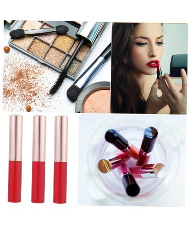 NOLITOY 3pcs Silicone Lip Brush Set | Portable Makeup Tool for Lipstick & Lip Gloss | Essential Lip Applicator for Women - Buy Online on GoSupps.com