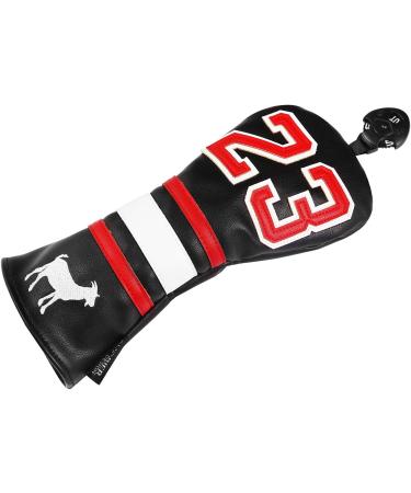 SHABIER Golf Sports Style Driver Headcover for Taylormade M5 M6 - Black 23 Hybrid Cover - Buy Online on GoSupps.com