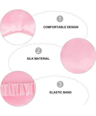 EXCEART 4pcs Blackout Sleep Mask - Silk Eye Masks for Men & Women | Soft Adjustable Night Eye Masks for Restful Sleep - Buy Online on GoSupps.com