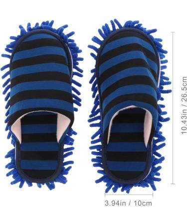 Men's and Women's Floor Cleaning Slippers Simple Wipes Wooden Floor Scan Dust Cleaning Slippers Red 26.5x10x3.5cm - Buy Online on GoSupps.com