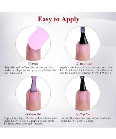 Ozzeal Jelly Gel Nail Polish 15ML Coral Jelly Nail Polish Gel Translucent Sheer Spring Summer Nail Gel Polish Soak off UV LED Light for Nail Art DIY Manicure Jelly-coral - Buy Online on GoSupps.com