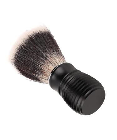 Professional Men Shaving Brush - Nylon Hair Beard Foam Brush with Aluminum Alloy Handle for Smooth Shaving - Buy Online on GoSupps.com