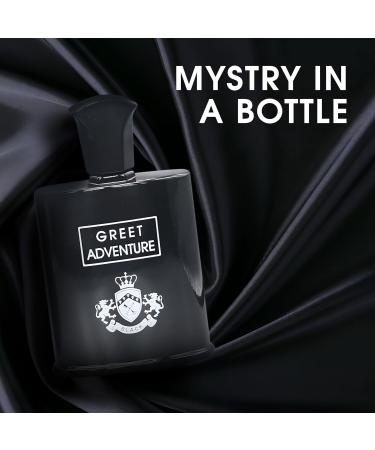 Greet Adventure Men Cologne - Energize Your Senses with this Dynamic Fragrance 3.4 Fl Oz Perfume for Men Daily Used Greet Adventure 3.4 Fl Oz (Pack of 2) - Buy Online on GoSupps.com