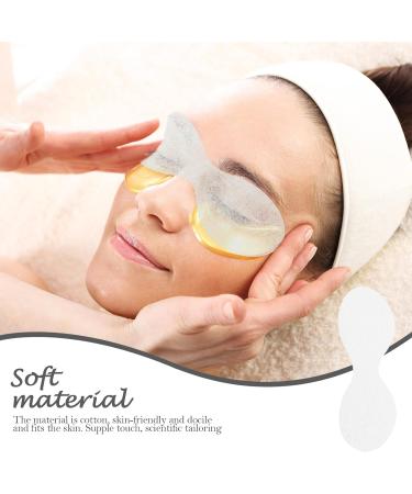 Luxshiny Patchs Yeux en Coton 200 Pi ces Jetables Masques Hydratants Fins en Tissu Doux 100% Coton paisseur Confortable Usage DIY Beaut et Soins du Contour des Yeux Adapt s aux Soins - Buy Online on GoSupps.com