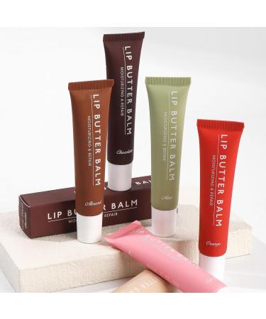 Lip Butter Lip Balm Revitalizing Butter Lip Balm & Lip Balm - Moisturizing Lip Balm Soothing Lip Balm for Instant Hydration Crevice Plumping Tinted Lip Butter For Women (A) - Buy Online on GoSupps.com