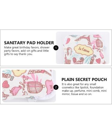 Exceart Women's Bandage & Sanitary Storage Bag - Cotton Organizer for Periods & Napkins - Buy Online on GoSupps.com