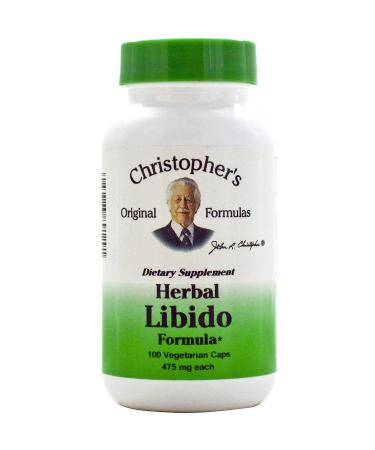 Christopher's Original Formulas Herbal Libido Formula 475 mg 100 Vegetarian Caps