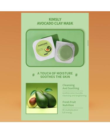Premium Natural Mineral-Rich Clay Mask Set - 20 Capsules | Rose Dead Sea Green Tea Avocado | Travel-Friendly Facial & Skin Care for Men & Women - Buy Online on GoSupps.com