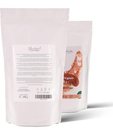 Organic Ghassoul (Rhassoul Clay) 100% Natural & Pure Volcanic Clay from Morocco. Extra Fine Clay for Skin Care (Face and Body) and Hair Care. Cleansing & Detox. Vegan 250 g - Buy Online on GoSupps.com