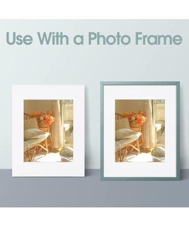 Golden State Art 11x14 White Photo Mats (Pack of 10) - Acid-Free, for 8x10 Color Picture - Ideal for Frames, Artwork, Prints - Buy Online on GoSupps.com