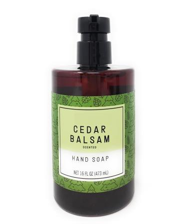 Cedar Balsam Scented Hand Soap 16 fl oz/473 ml - Buy Online on GoSupps.com